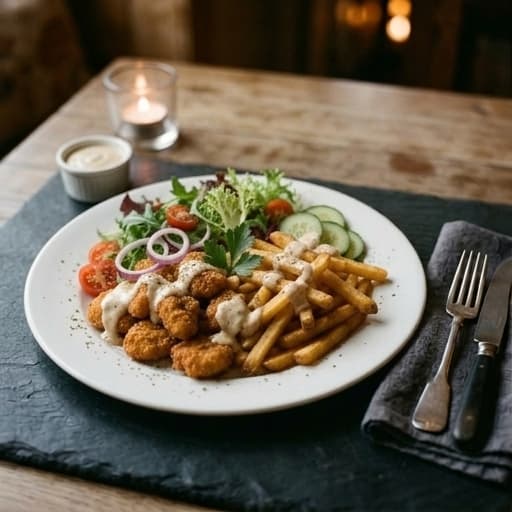 Chicky Bits Med Pommes